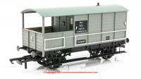 OR76TOB004 Oxford Rail GWR 4 Wheel Toad Brake Van number W56449 in BR Grey livery "Bala".